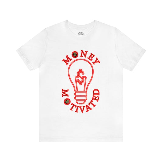 Money Motivated "Lightbulb Moment" T-shirt (red)